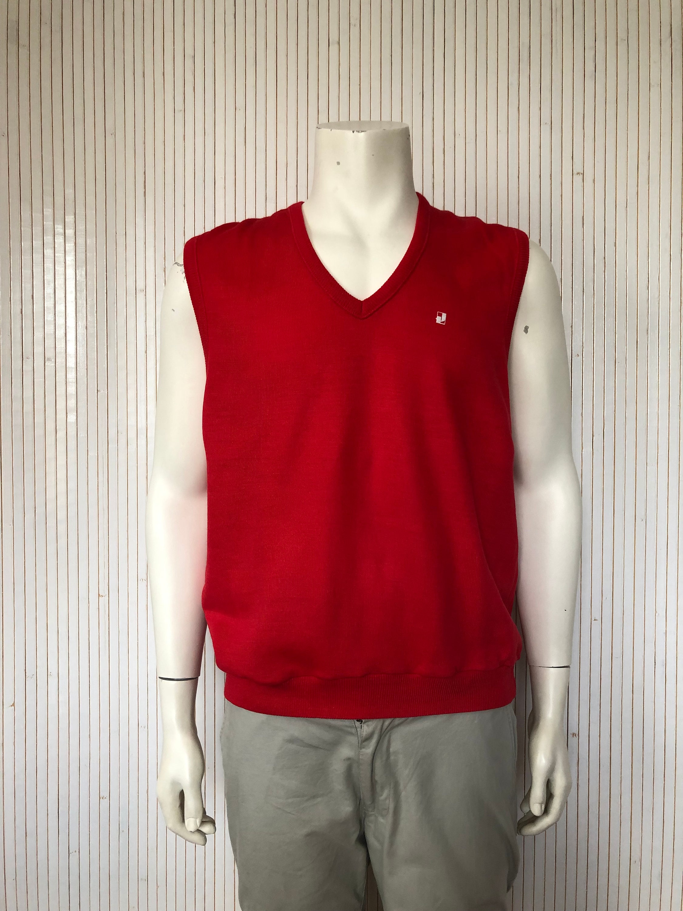 Pull sans manche homme vintage new arrivals