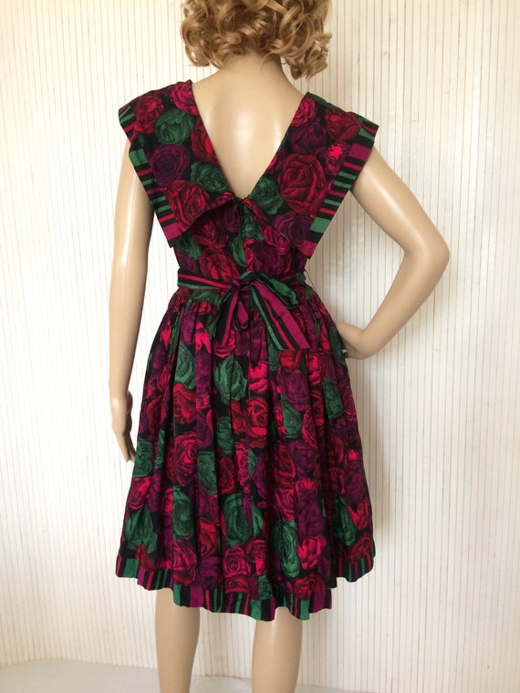 Vintage Dress Woman Dress Rockabilly 70s inspired… - image 6