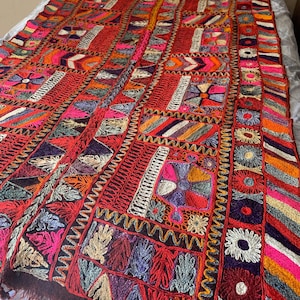 Single Blanket Sofa Throw Vintage Red Rug Blanket Colorful Patterned Plaid Children&#39;s Bed Blanket Fringed Blanket
