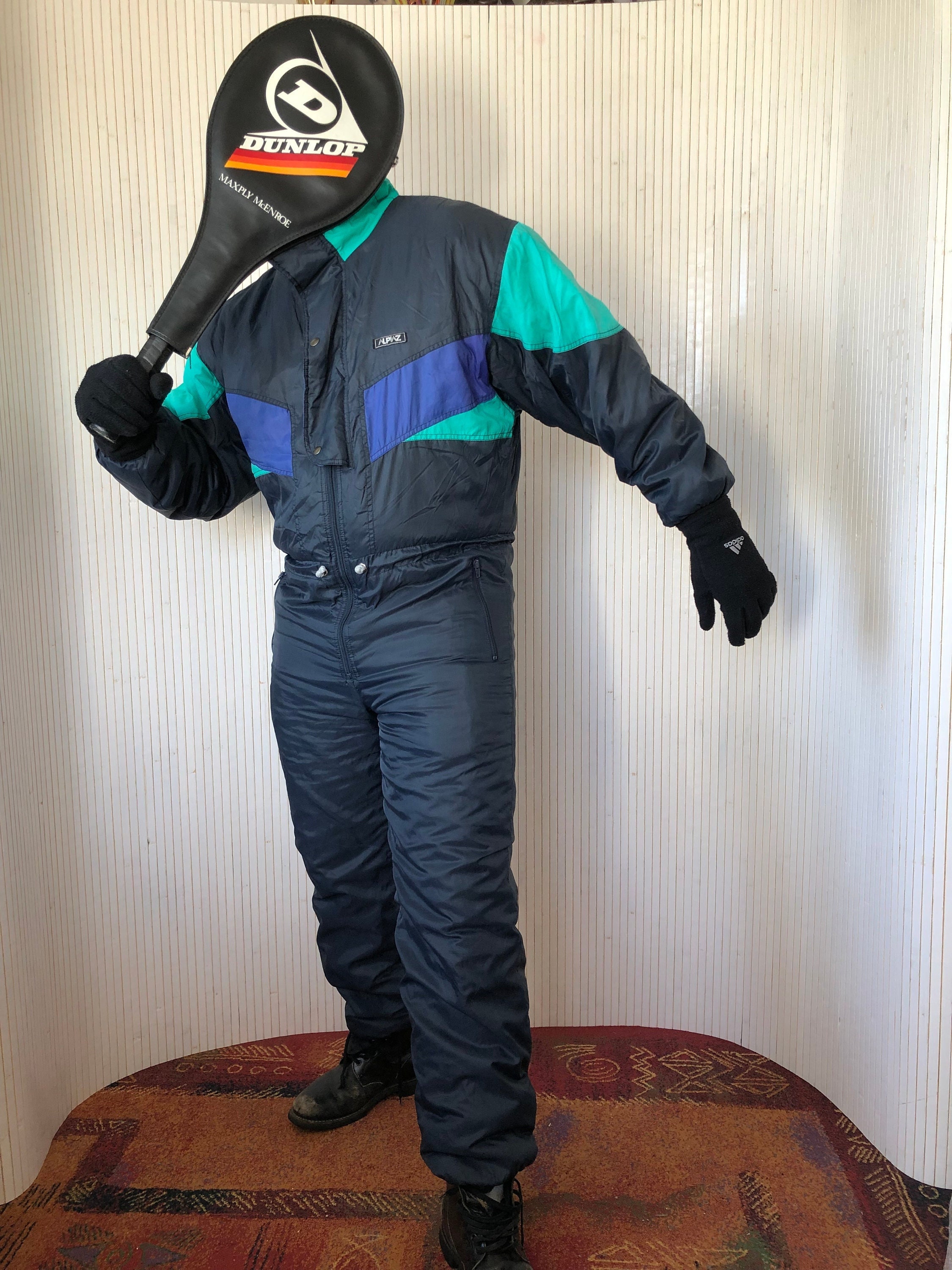 Vintage Combinaison de Ski Homme -  - 100% belge -  Déguisements - Tenues de Carnaval - Créations des Ballons - Fête Thématiques