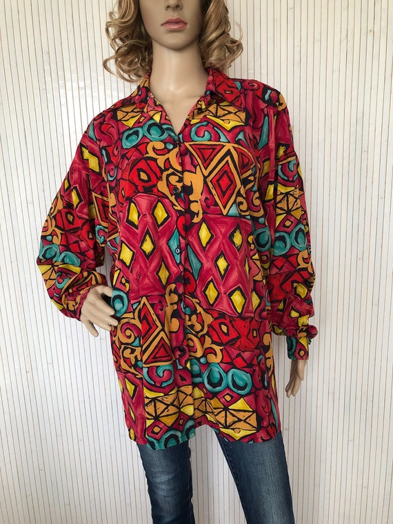 Blusas de los años 80 para mujeres hotsell