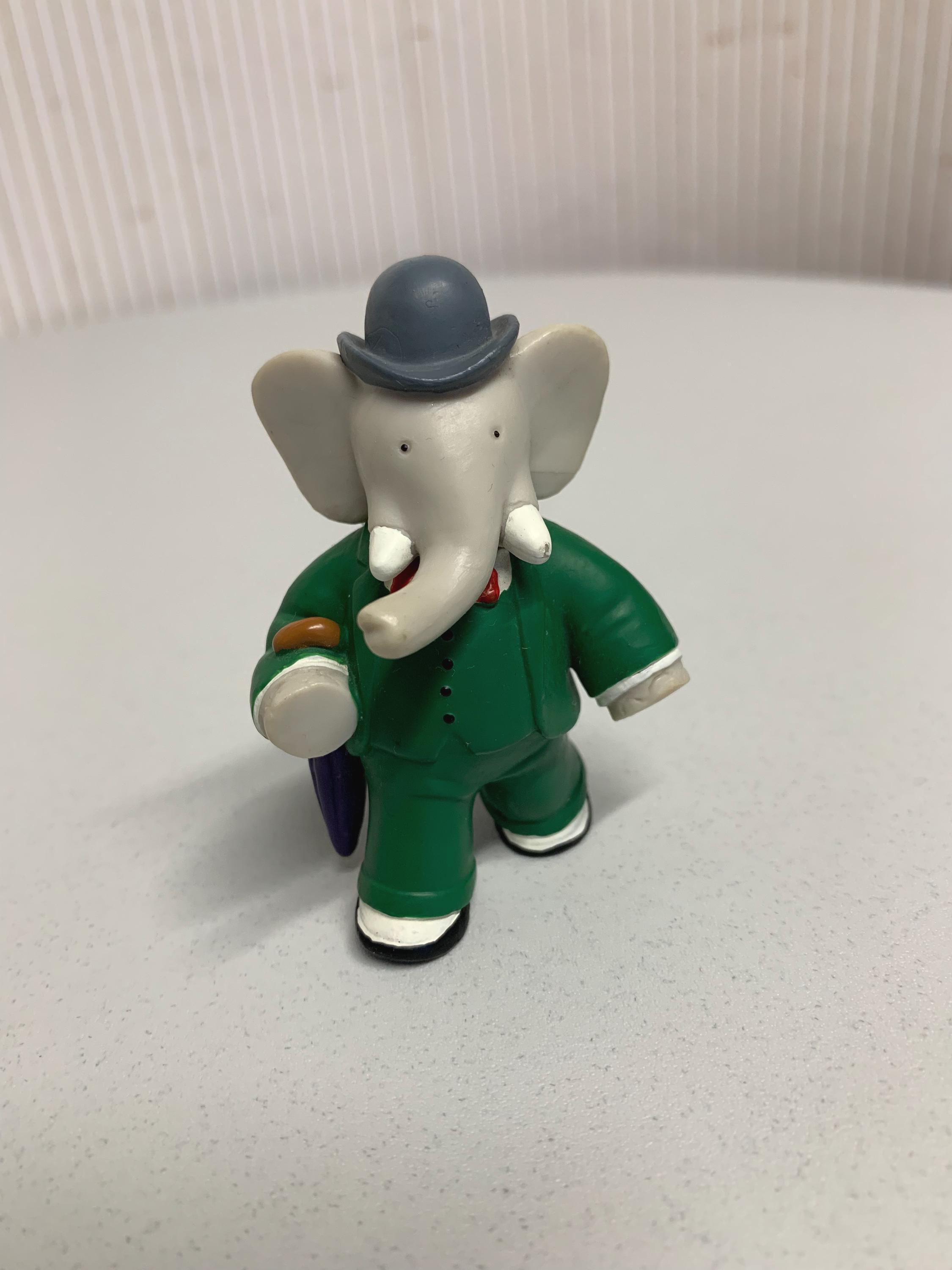 Figurines Babar 1990 - L. De Brunhoff - Collection BD Vintage, Lot