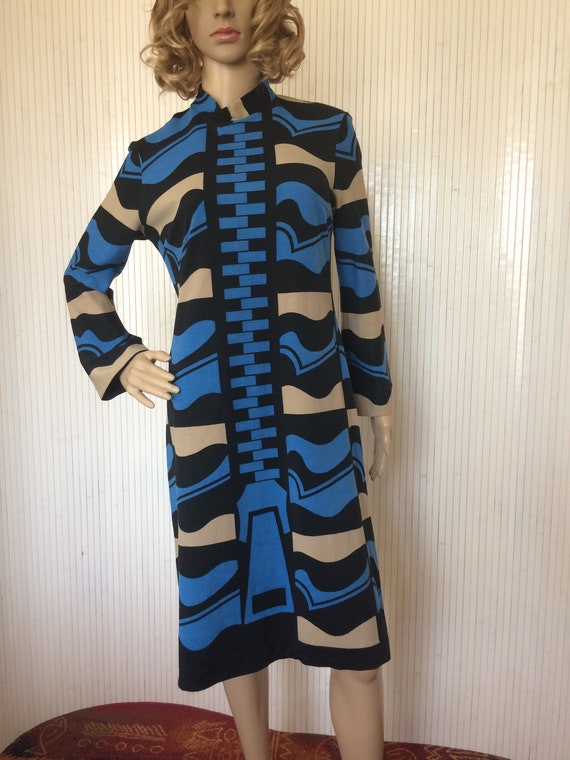 Vintage Lanvin Long Sleeve Dress