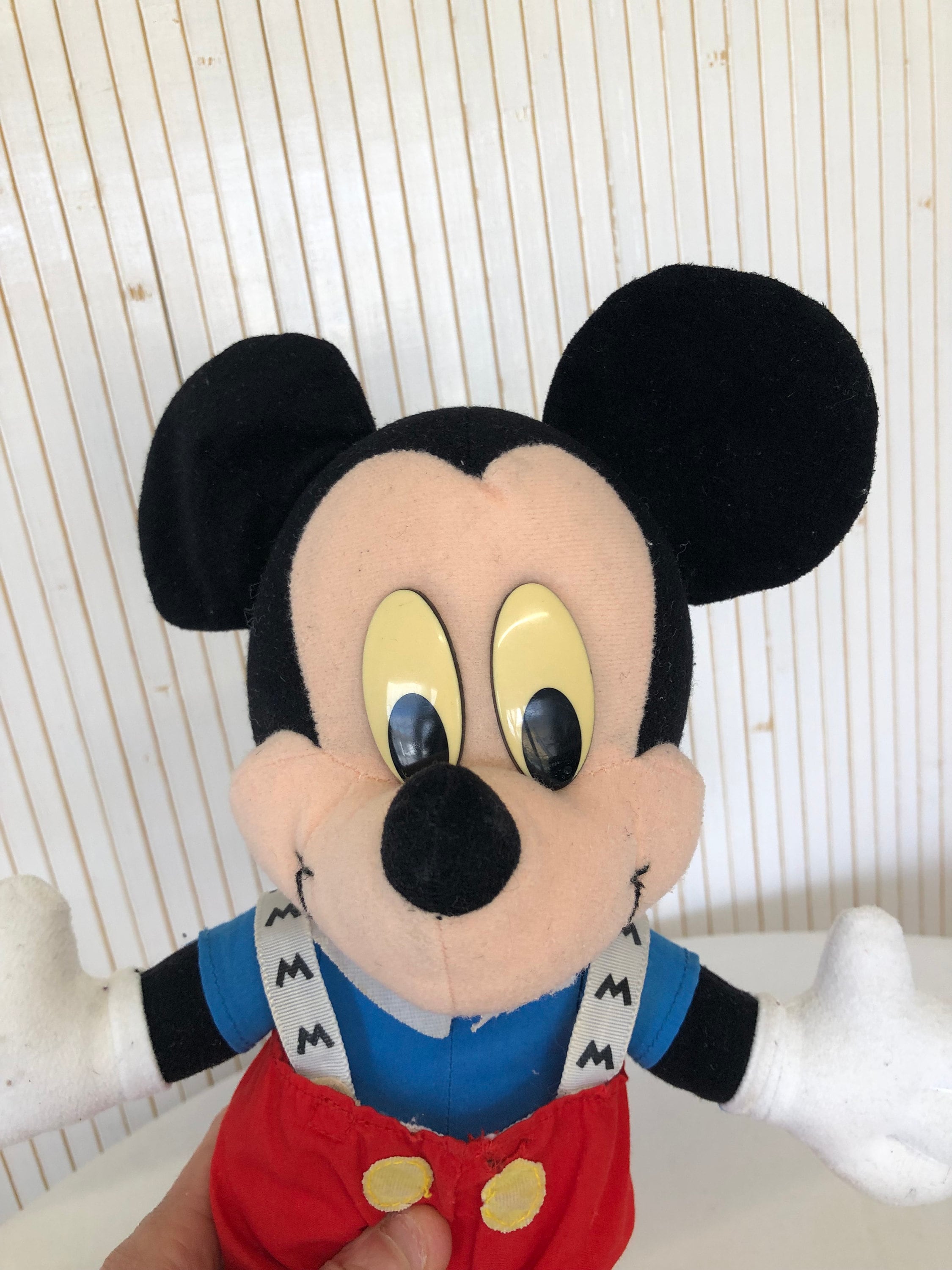 ヴィンテージ ミッキーマウス ぬいぐるみ マテル 幼少期の思い出