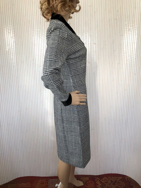 Robe en laine Vintage 70s Femme taille S Robe Pie… - image 3