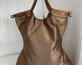 Sac De Voyage Vintage Ed Hardy Y2K – Duffle Bag Marron Motif Tatouage Aigle Born Free