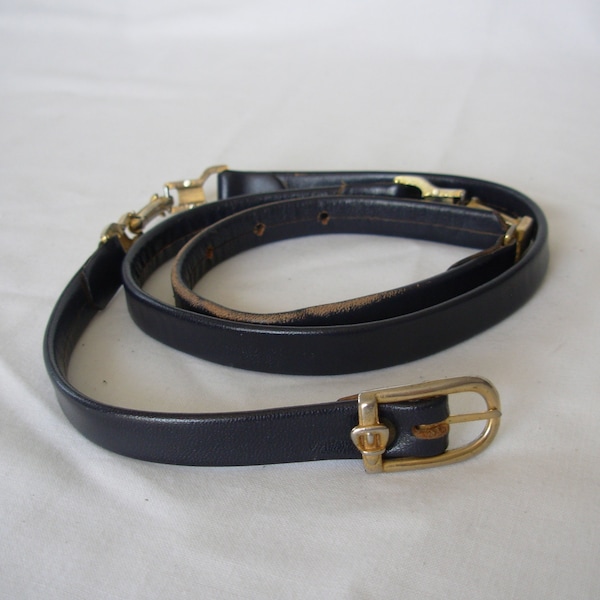 Ceinture Fine Vintage Femme Cuir