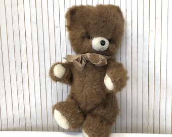 Mohair Articulated Bear Vintage Plush Collectible Teddy Bear Antique Teddy Bear Childhood Memory