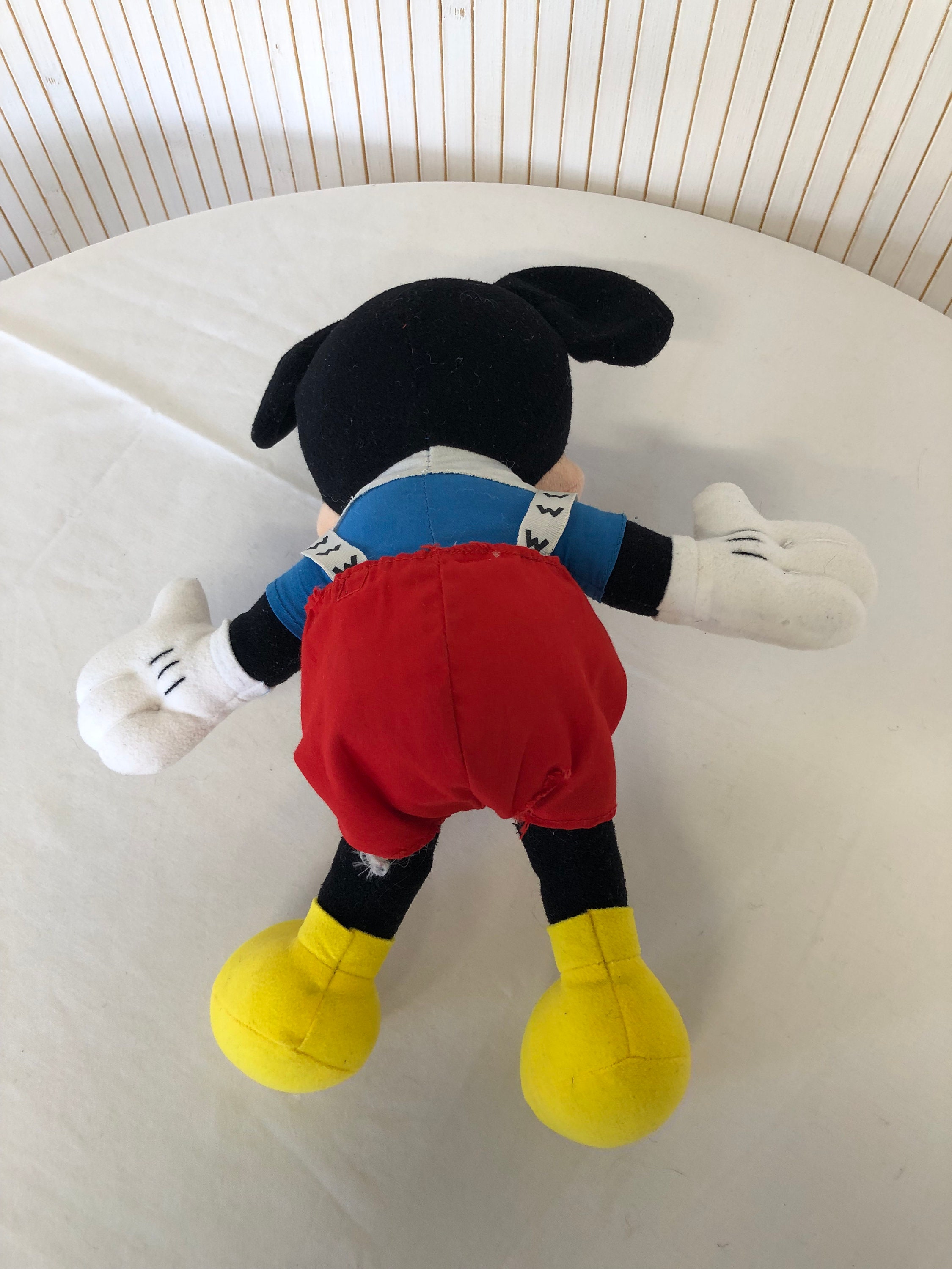 ヴィンテージ ミッキーマウス ぬいぐるみ マテル 幼少期の思い出