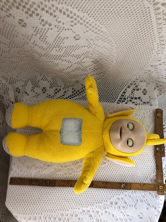 Peluche Teletubbies Jaune Laa Laa Extra doux 24 cm debout