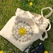 Have A Nice Day Cotton Tote Bag | Beach Bag, Shopping Bag, Birthday Present, Retro Aesthetic 