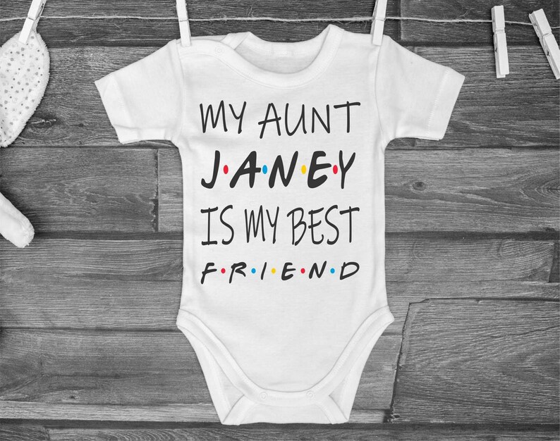 Auntie Someone is my Best Friend Aunt or Uncle Custom Text | Etsy