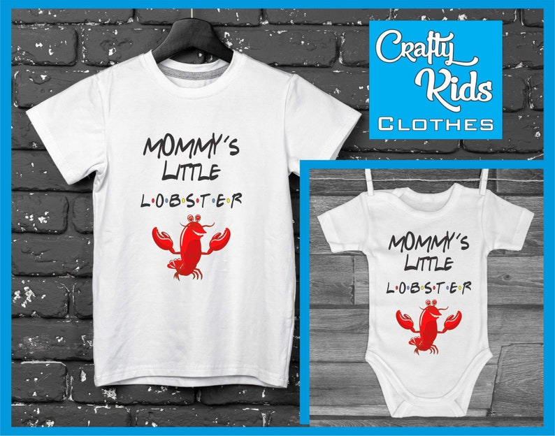 Mommy's Little Lobster Friends Phoebe Baby Clothes Gift Etsy