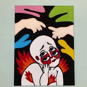Wish You Were Here Painting