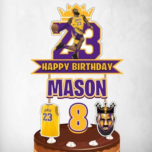 Lebron james best sale cake lakers