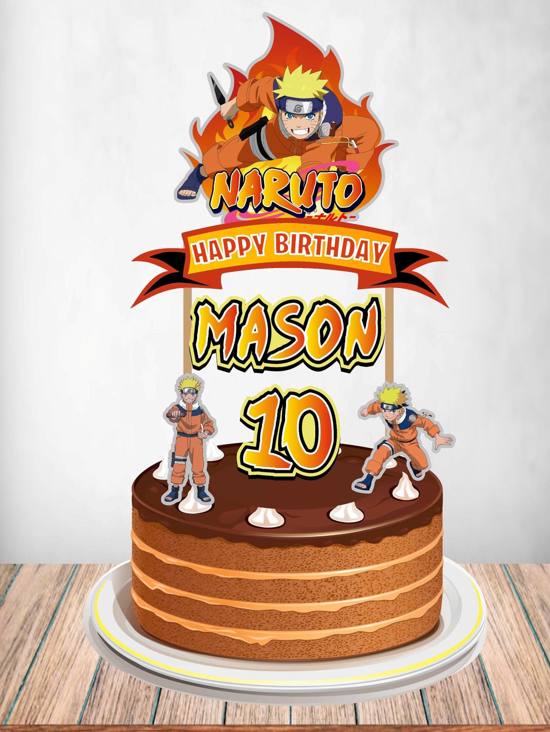 Ninja, Ninja Cake Topper, Ninja Banner, Ninja Party Decor, Ninja Party