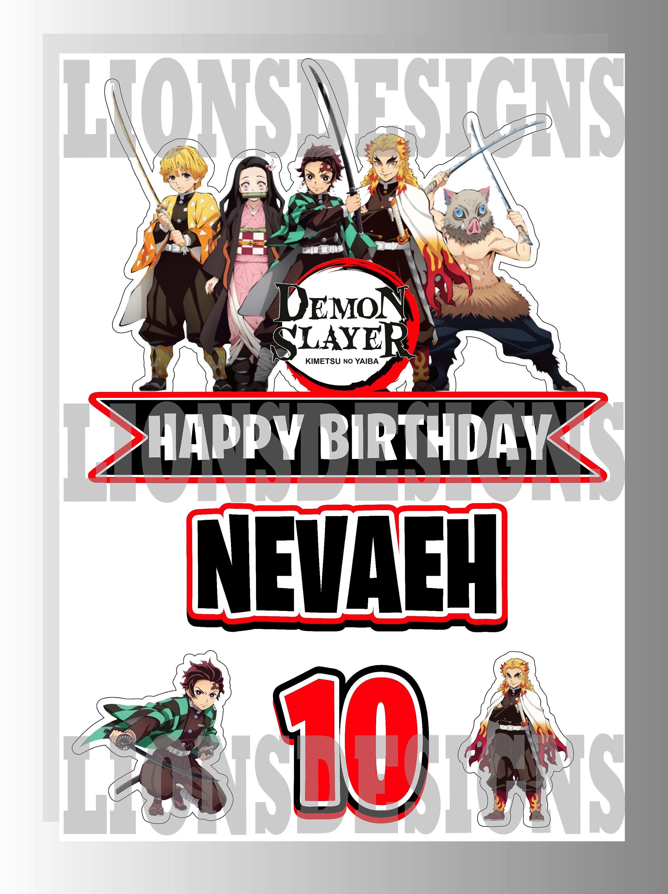 Anime, Anime Cake Topper, Anime Banner, Anime Party Decor, Anime Party  Supplies, Anime Birthday Topper, Anime Decoration, Anime Birthday 