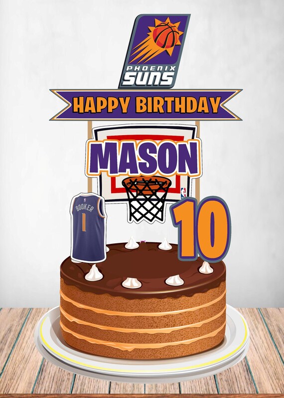 Basketball Basketball Cake Topper Basketball Banner Etsy