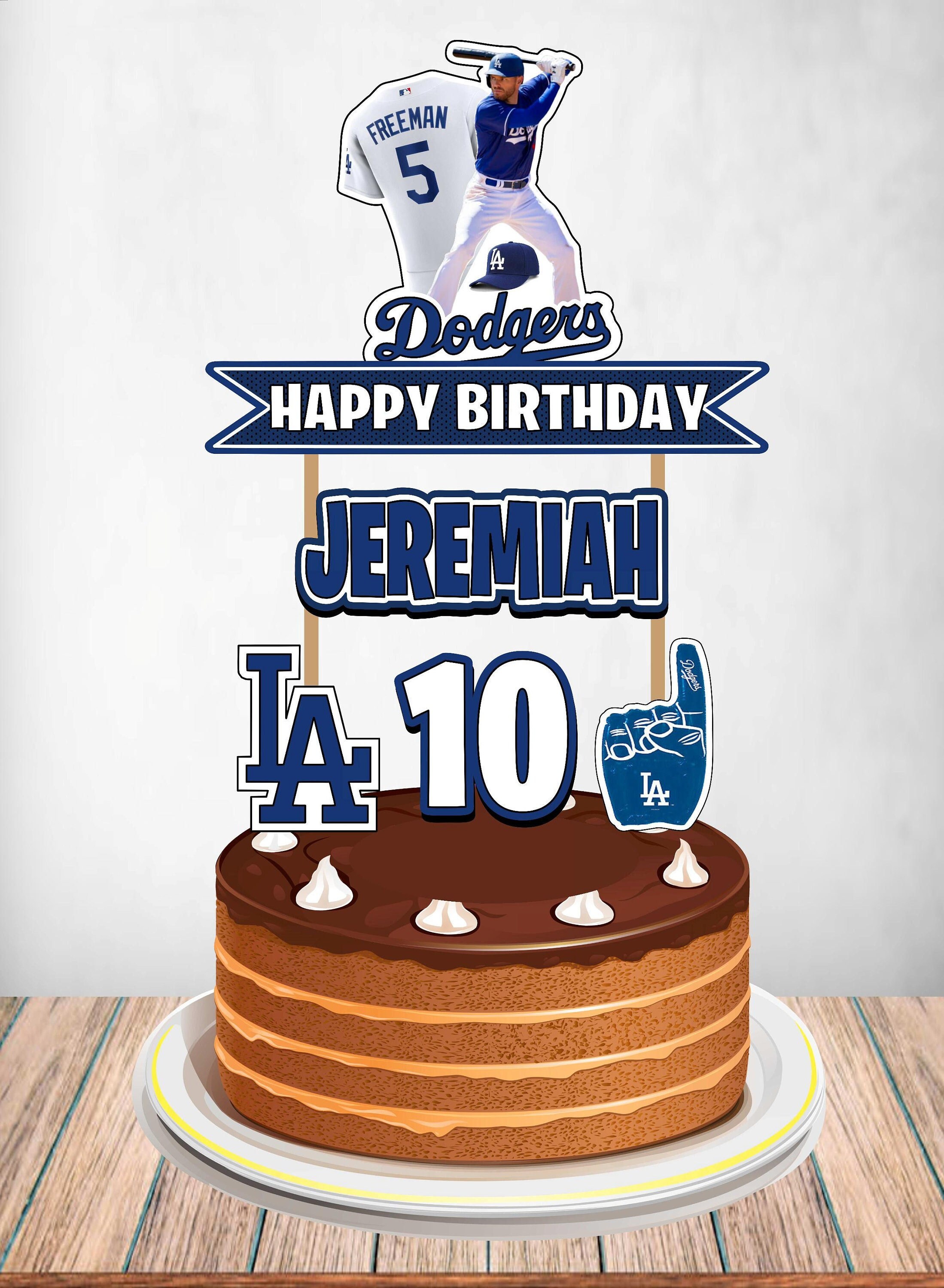 Baseball Baseball Cake Topper Baseball Banner Baseball Party Decor Baseball Party Supplies Baseball Birthday Baseball
