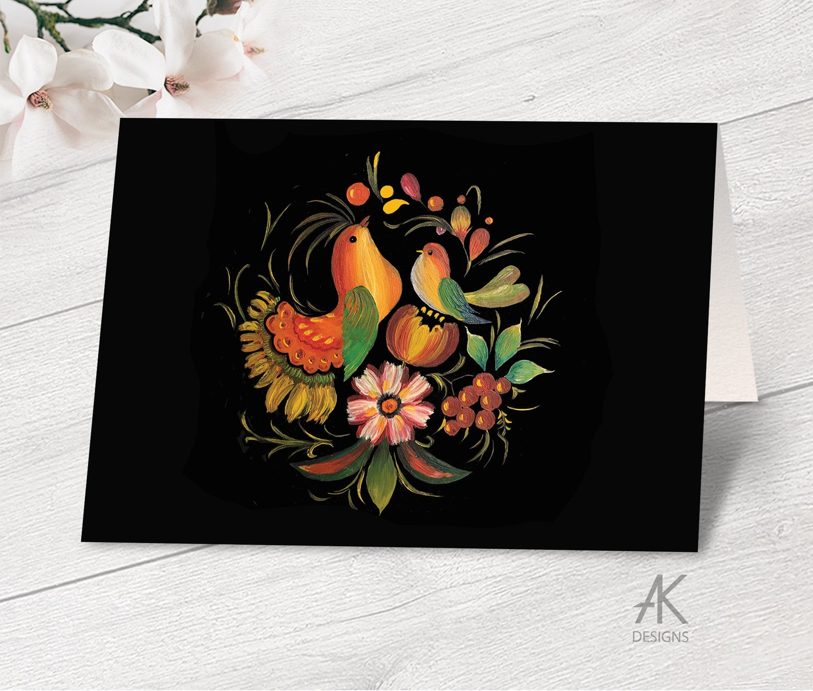 Set of 3 Ukrainian Cards Ukrainian Greeting Cards Ukrainian | Etsy