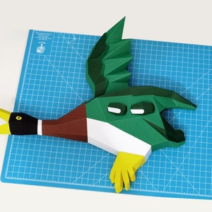 DIY Papecraft Ducks,Flying ducks,3d wall art,3d wall decor,Duck gifts,Duck print,Duck pattern,Duck wall art,Living room decor,Printable duck