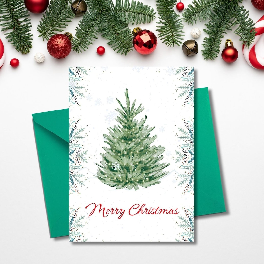 Merry Christmas Card Printable - Il 1080xN.5390410852 H9jy 