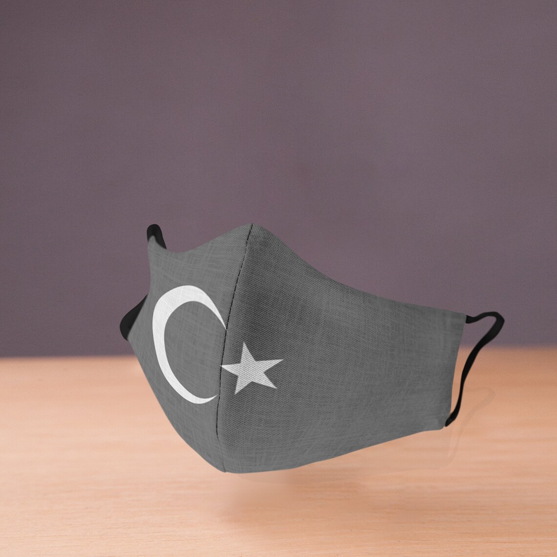 Turkish Flag Mask Turkey Mask Turkish Face Mask Turkish Etsy