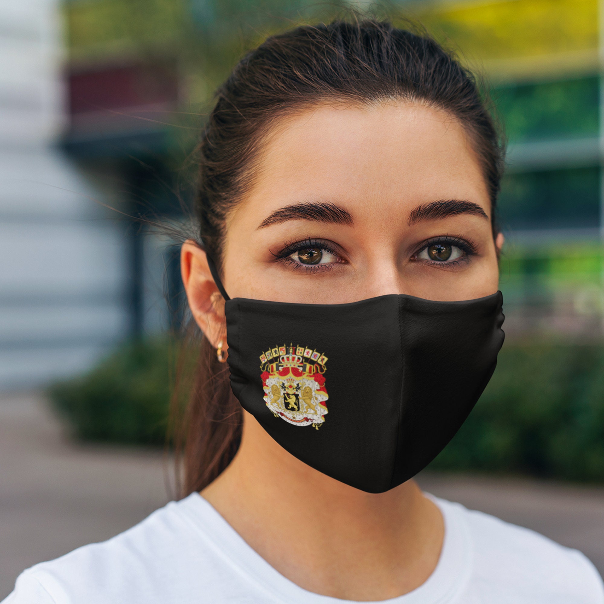 Belgium Face Mask Belgium Mask Belgian Face Mask Belgium Etsy