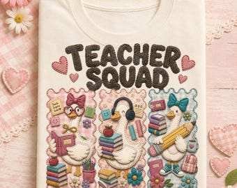 Docententeam png, sublimatieontwerp Goose Classroom (digitale download)