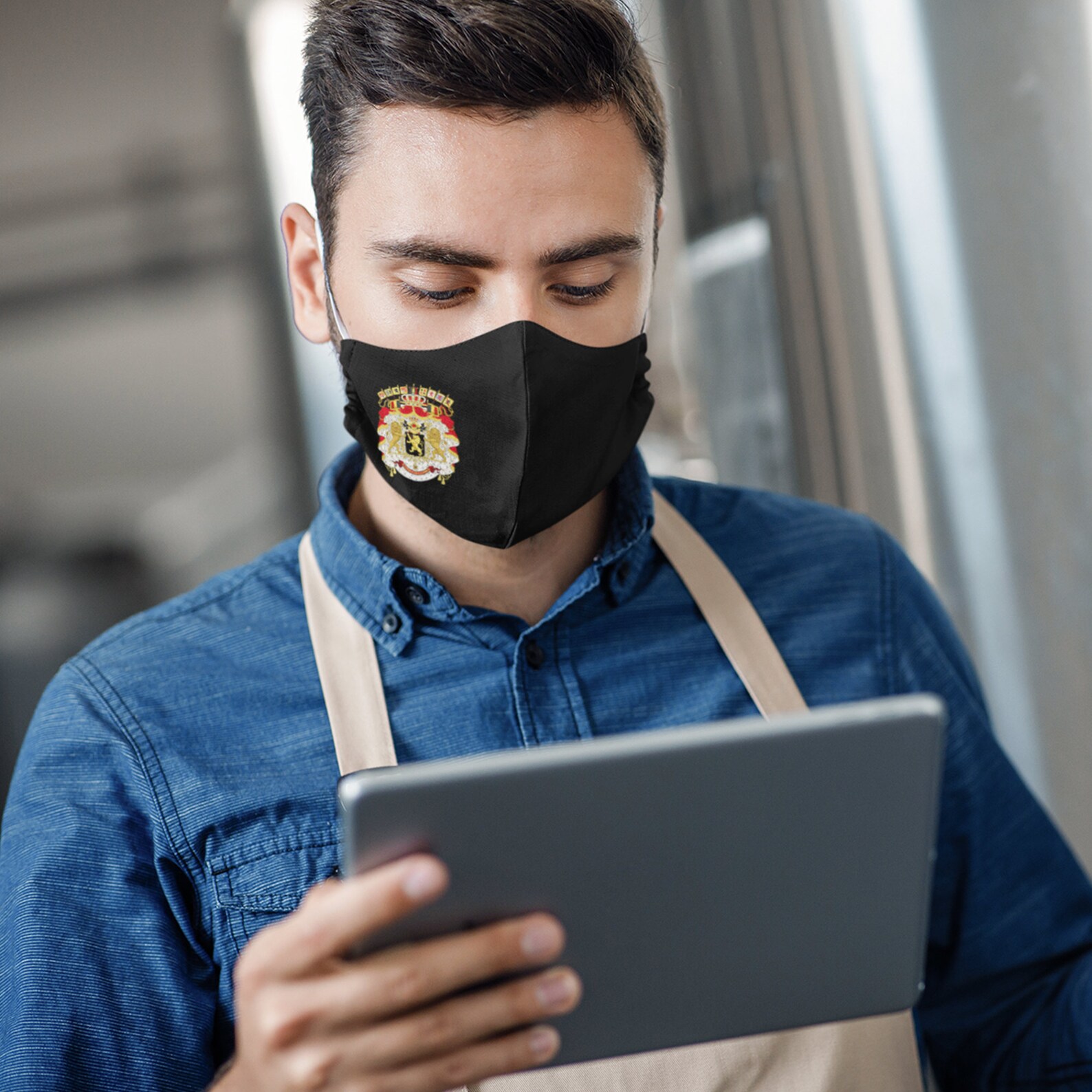 Belgium Face Mask Belgium Mask Belgian Face Mask Belgium Etsy