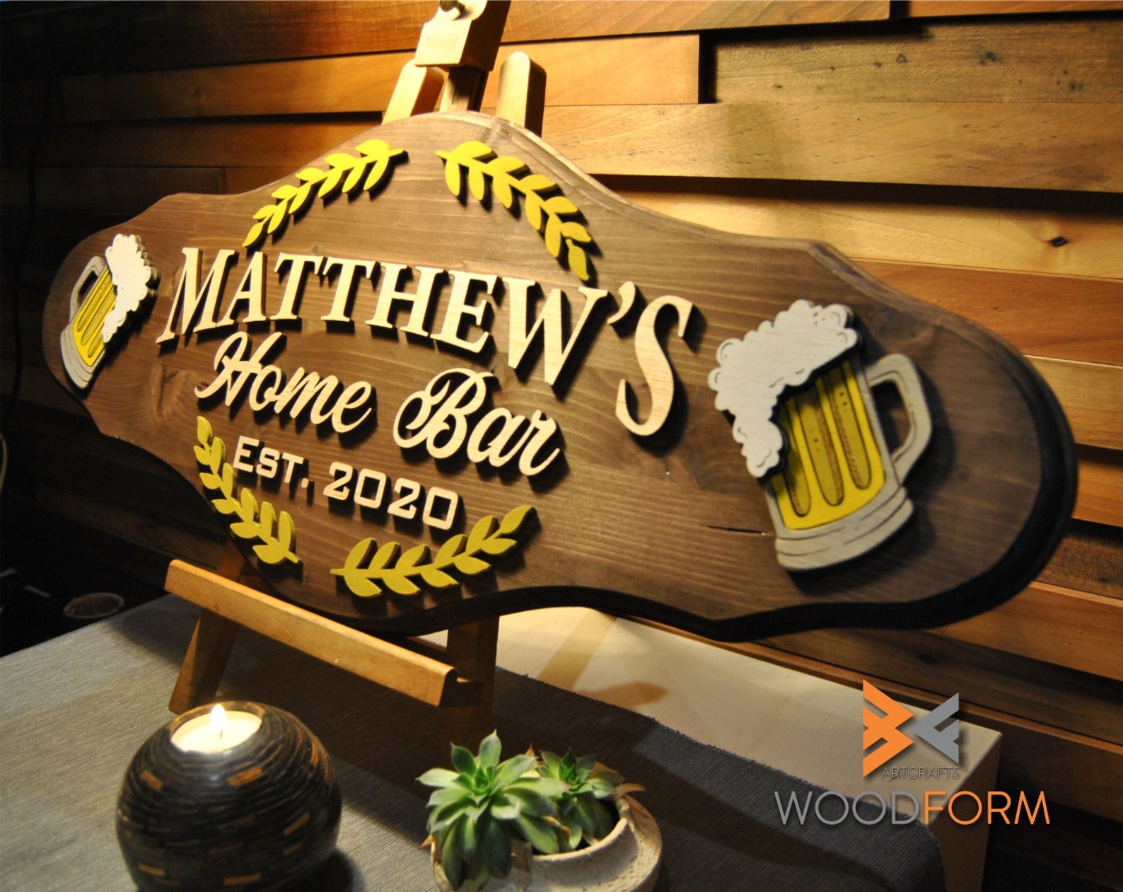 Home Bar Sign Beer Sign Custom Wood Sign Bar Sign for Home Etsy Australia