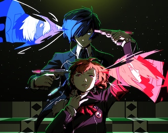 Makoto Yuki & Kotone Shiomi Print