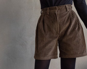 Corduroy Shorts - Etsy