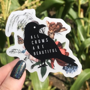Tous les corbeaux sont beaux Sticker