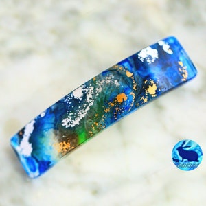 French barrette hair clip, hair clips for women , resin hair clip , mod barrette