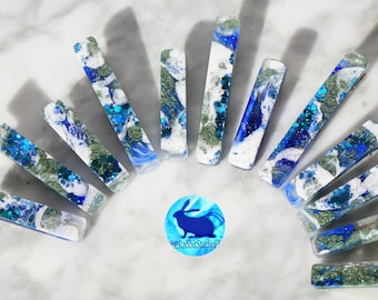 boho hair clip,  Glitterati  boho, 18th birthday gift girl, set of 2 hair clips