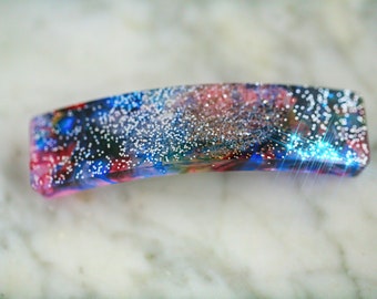 French barrette hair clip, hair clips for women , resin hair clip , mod barrette