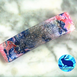 French barrette hair clip, hair clips for women , resin hair clip , mod barrette