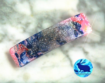French barrette hair clip, hair clips for women , resin hair clip , mod barrette