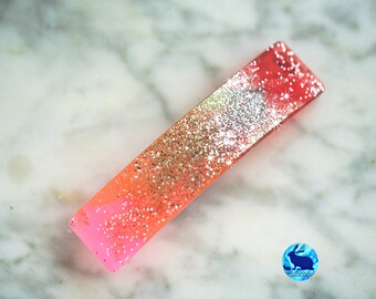 French barrette hair clip, hair clips for women , resin hair clip , mod barrette