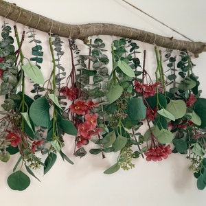 Eucalyptus Wall Hanging-Home Decor-Boho Home Decor- Floral Boho-Bohemian Decor