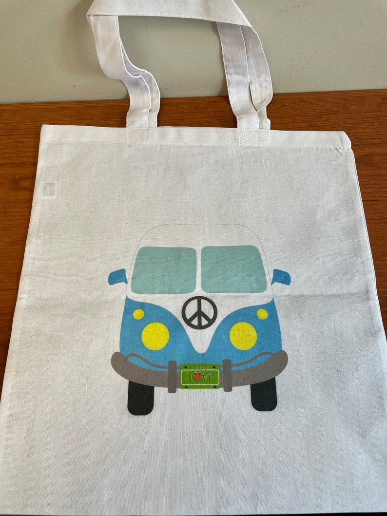 VW Bus Vermont Tote Bag