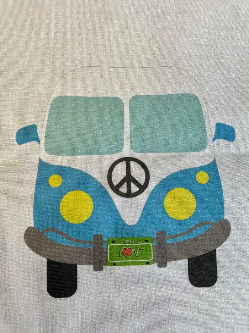 VW Bus Vermont Tote Bag