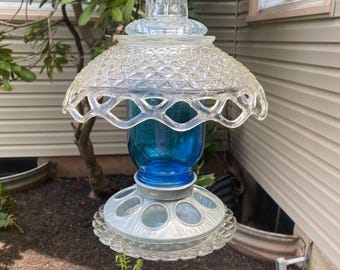 Blue Bird Feeder