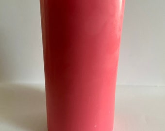 SPELL CANDLE PILLAR - Large Dark Pink - 5.5" Tall