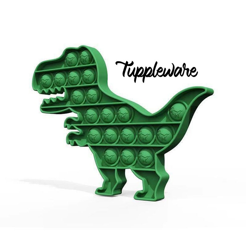 Dino Popit Fidget Toy Autism Sensory Toys Pop it Fidget | Etsy
