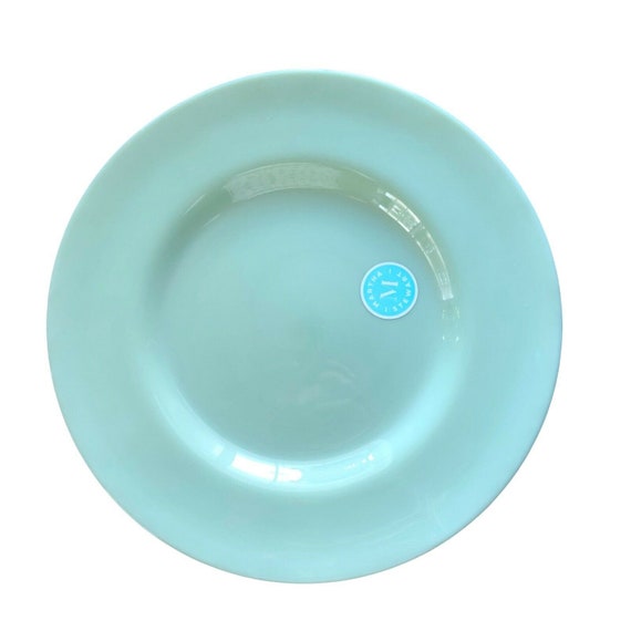 Home & Living Martha Stewart 13 JADEITE Glass Round Platter Plate