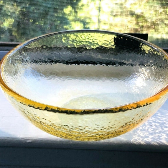 Fire and Light Recycled Glass 6 Bowl Citrus 1st Quality Etsy