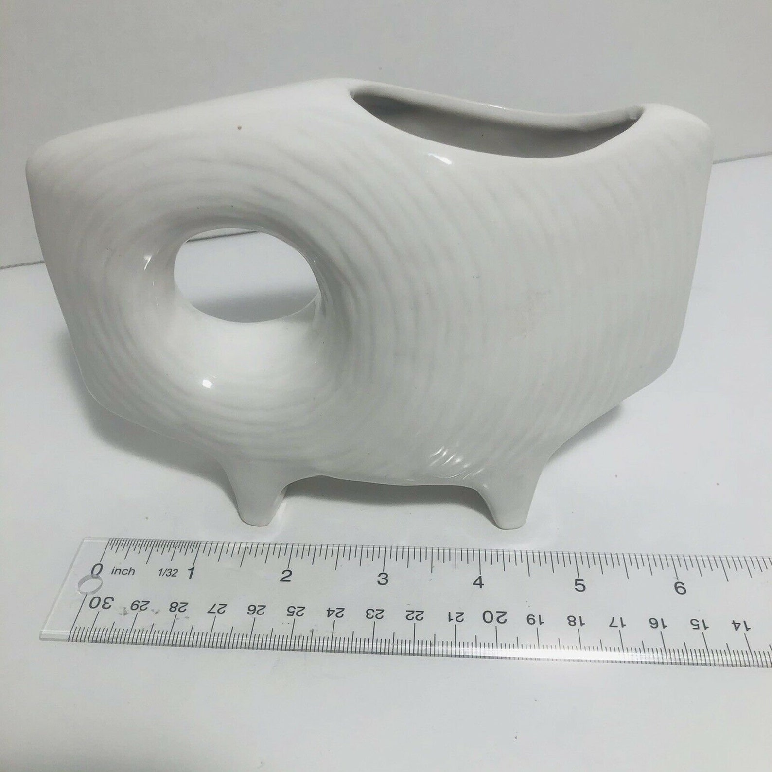 Vintage TOYO Ikebana Vase Mid Century Modern Japan Ceramics Etsy