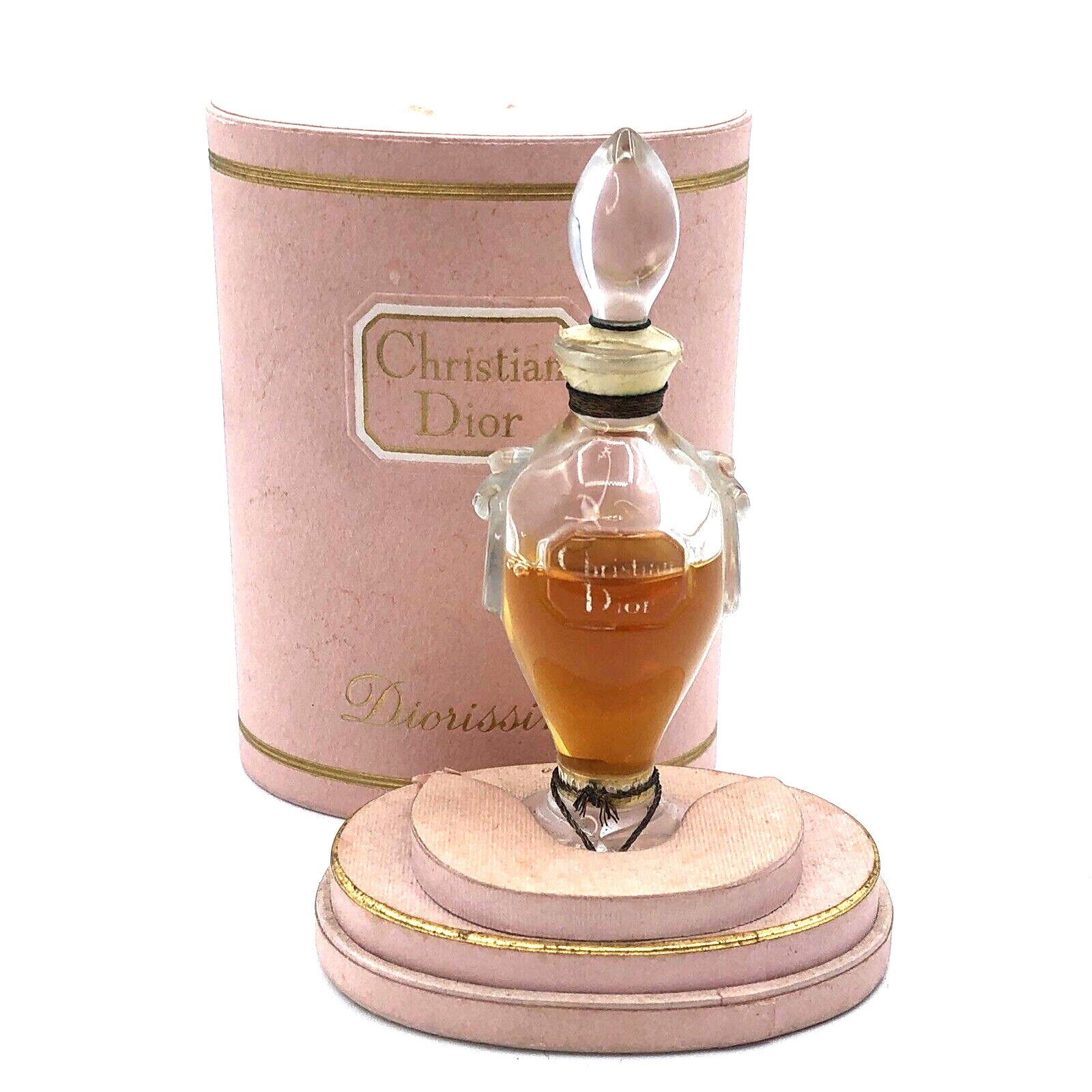 💝Vintage DIORISSIMO Christian Dior EXTRAIT PARFUM 1oz Perfume CRYSTAL  AMPHORA